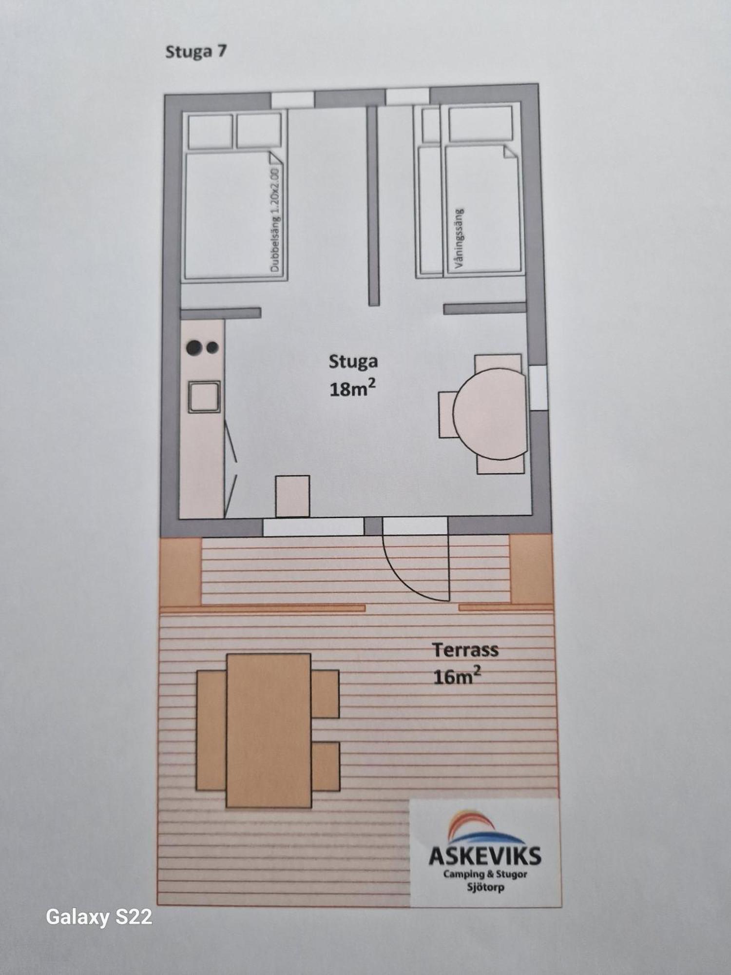 Sjötorp Askeviks Camping & Stugor מראה חיצוני תמונה